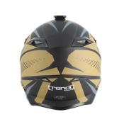 CASQUE CROSS TRENDY CT-906 NOIR / BRONZE MAT T57-58 M- CE 22-06