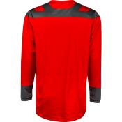 Maillot FLY RACING F-16 - rouge/anthracite/blanc