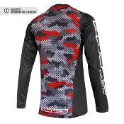 Maillot Cross CAMO Rouge KID 