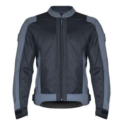 Blouson textile REFLECT Homme – Noir/gris réfléchissant – Taille L