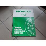 Supplément Manuel d'atelier HONDA CB-X