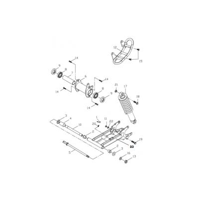 Suspension AR Adly 150S