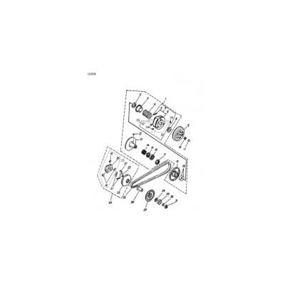 Embrayage complet Quad 50 RS LC 22300e01200