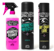 Kit entretien MUC-OFF Motorcycle Clean Protect & Lube Kit