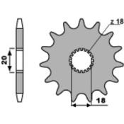 Pignon PBR acier standard 426 - 428 SUZUKI DR GN GS 125