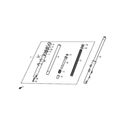 Joint spi de fourche ROADWIN Carbu 35X48X11