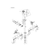 Compteur ou rotule 300RS Interceptor 2007-2008