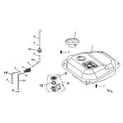 Réservoir d'essence ORCAL KITE 2T