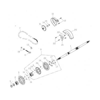 Arbre AR 150 THUNDERBIKE