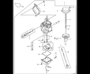 Carburateur ADLY 320SS