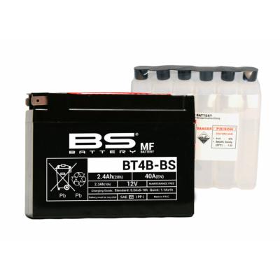 Batterie BS BATTERY sans entretien SANS pack acide - BT4B - 321790