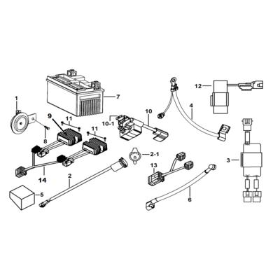 Pièces électrique BLADE 1000 LT 2015-2016