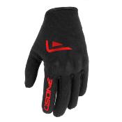 Gants moto Mi-saison OSONE Noir/Rouge - Homologué CE