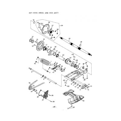 Suspension AR QUAD ADLY 300S II 2010-2011