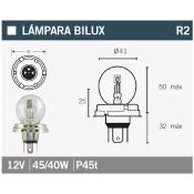 Ampoule V PARTS G40 12V45/40W 320077