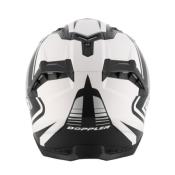 Nouveautés CASQUE CROSS DOPPLER NOIR / BLANC / GRIS MAT T55-56 S