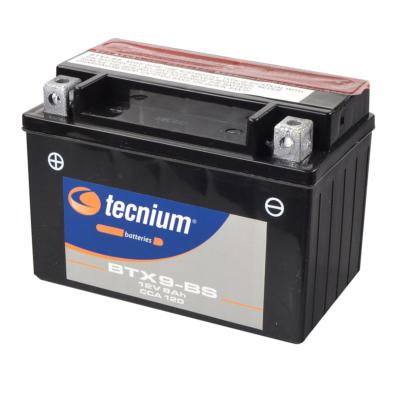 Batterie TECNIUM sans entretien SANS pack acide - BTX9-BS