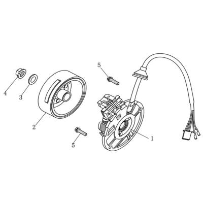 Stator ou rotor ORCAL KITE 2T 