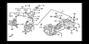 Carters moteur TGB CITY 2