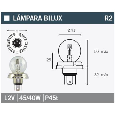 Ampoule V PARTS G40 12V45/40W 320077