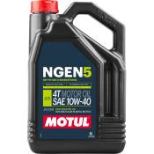 MOTUL NGEN 5 - 10W-40 - 4 litres - Huile moteur 4T nouvelle génération