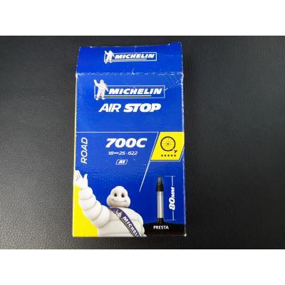 CHAMBRE A AIR VELO 700C (18 / 25-622) VP 80 MM MICHELIN AIRCOMP A1