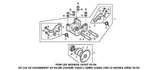 Culbuteur + support arbre à cames complet DAELIM DAYSTAR Carbu