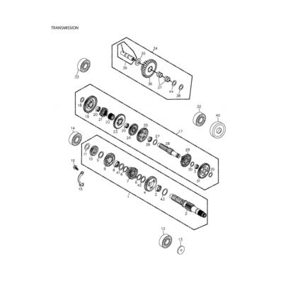 Arbre de transmission ADLY 300 RS 