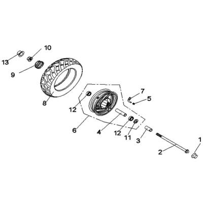 Pneu AV ORCAL KITE 50 2T