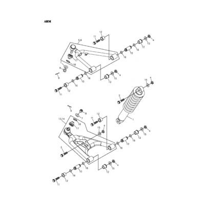 Triangle supérieur Droit ADLY 300S