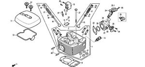 JOINT CACHE CULBUTEUR 125 Daystar/ROADWIN Injection