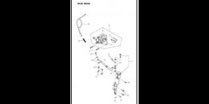 Câble de frein de parking 150 THUNDERBIKE