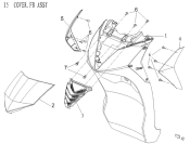 Face avant 125 ORCAL TREVIS