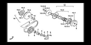 EMBRAYAGE TGB CITY 2