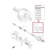 Essieu AR Quad HYOSUNG TE 450