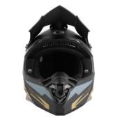 CASQUE CROSS TRENDY CT-906 NOIR / BRONZE MAT T57-58 M- CE 22-06