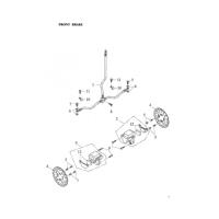 Frein AV ADLY 150 THUNDERBIKE