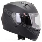 CASQUE INTEGRAL DOUBLE ECRAN NOEND SC-33 NOIR MAT L