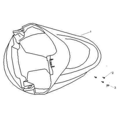 Garde boue AV ORCAL KITE 2T