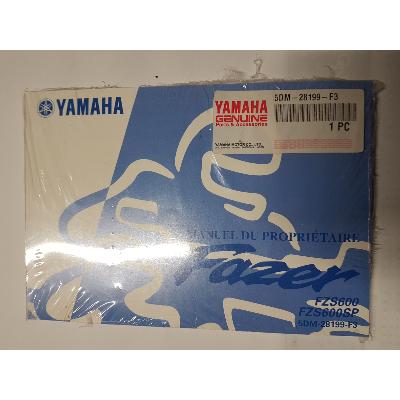 Manuel du propriétaire YAMAHA FAZER FZS600XSP 5DM28199F3