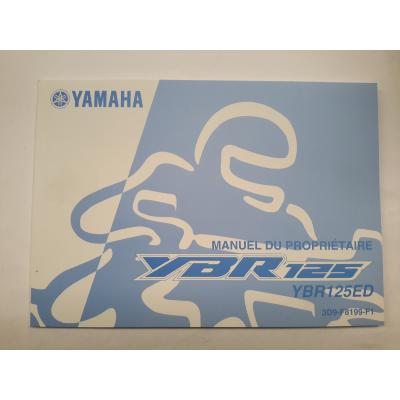 Manuel du propriétaire YAMAHA YBR 125ED 3D9F8199F1