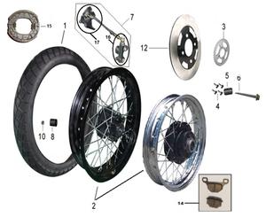 Roue AR MASH 125 Seventy Five