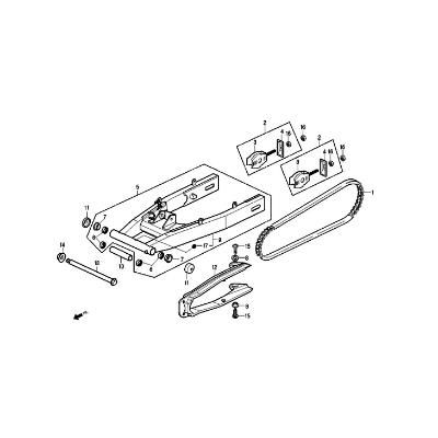 Bras oscillant d'occasion ROADWIN 