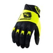 Gants KENNY TRACK ENFANTS Black neon yellow