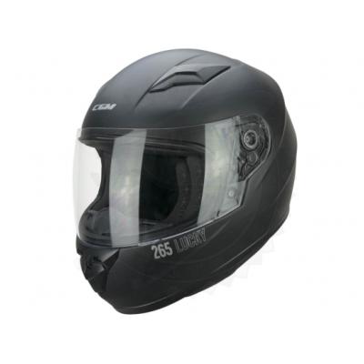 Casque intégral enfant CGM 265A LUCKY MONO noir mat