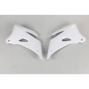 78433714 - Ouïes de radiateur UFO blanc Yamaha YZ250F/450F