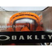 Masque, lunettes OAKLEY O-Frame® 2.0 Pro MX - Moto Orange écran CLAIR