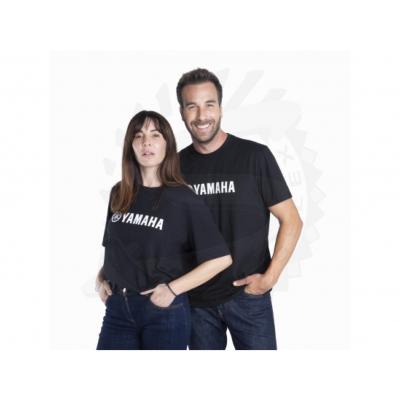 T-shirt YAMAHA Paddock Blue Essential 24 Cant noir Unisexe